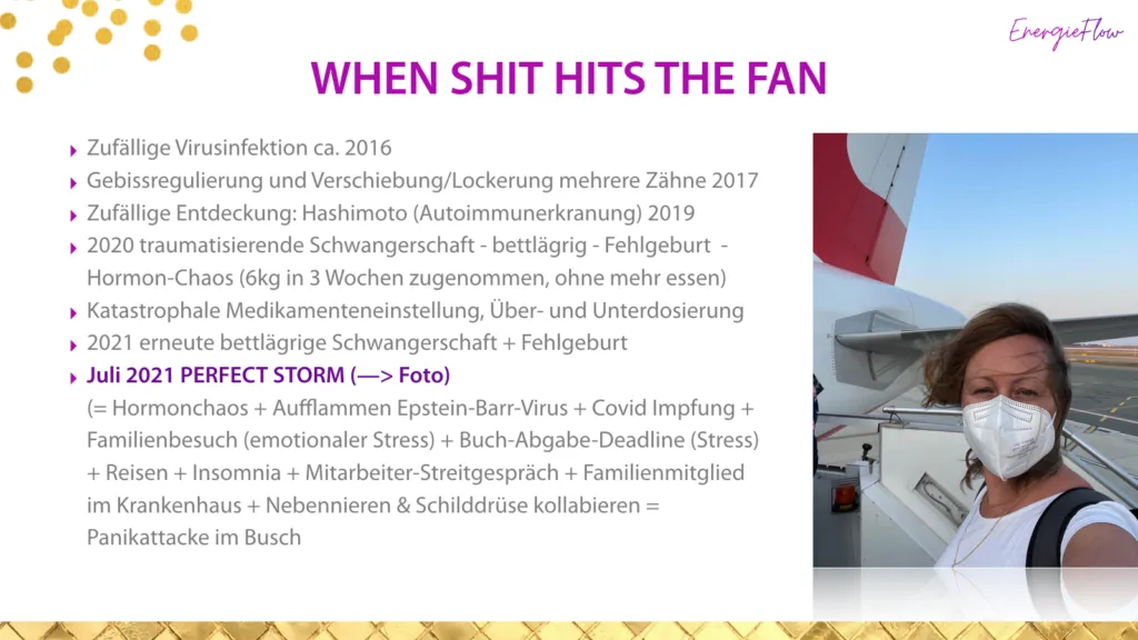Catherine vor ihrem gesundheitlichen Zusammenbruch